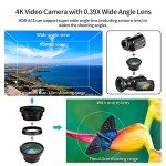 ORDRO 4K AC5 Video Camera with 12X Zoom