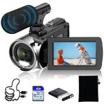 Windancy 4K FHD Camcorder with 18X Zoom