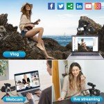 Windancy 4K FHD Camcorder with 18X Zoom