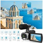 Windancy 4K FHD Camcorder with 18X Zoom