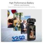 ORDRO M3 5K Portable Vlogging Camera with Touchscreen