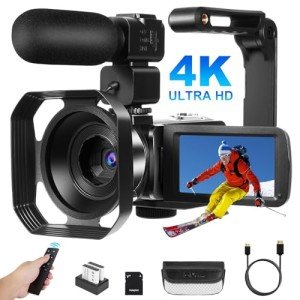LAMA 4K Video Camera with Night Vision & 18X Zoom