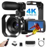 LAMA 4K Video Camera with Night Vision & 18X Zoom