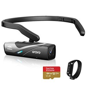 ORDRO EP8 4K Lightweight Wearable Camcorder with Gimbal
