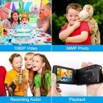 Heegomn 1080P Mini Camcorder for Kids