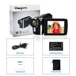 Heegomn 1080P Mini Camcorder for Kids