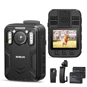 BOBLOV B4K2 128GB GPS 4K Body Camera