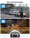 BOBLOV B4K2 128GB GPS 4K Body Camera