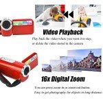 Kids 16MP HD Digital Camera Camcorder for Vlogging