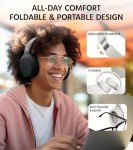 Edifier W830NB Bluetooth Over-Ear Headphones, 94H Playtime