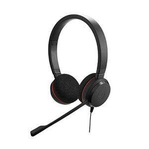 Jabra Evolve 20 Stereo USB Headset with Noise Cancellation