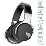 GarageRock E7 Bluetooth Active Noise Cancelling Headphones
