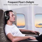 GarageRock E7 Bluetooth Active Noise Cancelling Headphones