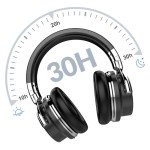 GarageRock E7 Bluetooth Active Noise Cancelling Headphones
