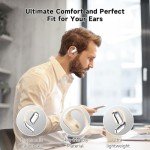 EUQQ Bone Conduction Wireless Sports Earbuds - Khaki