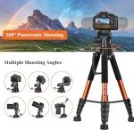 Victiv 74” Heavy Duty Aluminum Camera Tripod