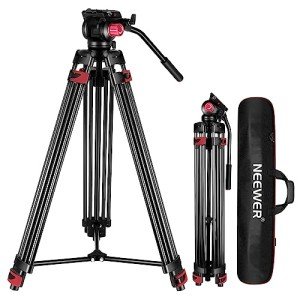 NEEWER 79" Heavy Duty Aluminum Video Tripod Stand