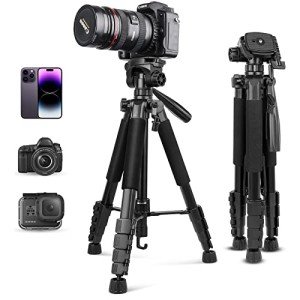Eicaus 67" Tripod Stand for Cameras and Phones