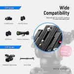 NEEWER 79" Heavy Duty Aluminum Video Tripod Stand