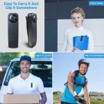 1080P Mini Wearable Body Camera with Clip