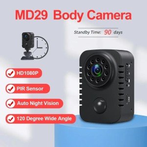 1080P HD Mini Body Camera with Motion Activation