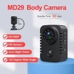 1080P HD Mini Body Camera with Motion Activation