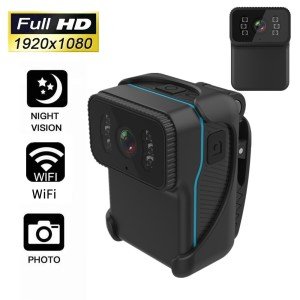 1080P Waterproof Mini Wearable Camera with Night Vision