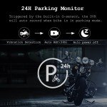 Dual 1080P Waterproof Motorcycle Camera with GPS