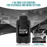 A23 HD 1080P Police Body Camera with Night Vision