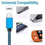 Nylon Braided USB Type C Fast Charging Cable