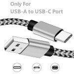 Fast USB Type C Charging Cable - Nylon Braided