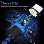 3-in-1 Magnetic Phone Charger Cable with LED Light