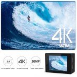 4K Waterproof Action Camera with Remote Control