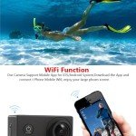 4K Waterproof Action Camera with Remote Control