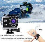 4K Waterproof Action Camera with Remote Control