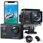 WOLFANG 4K Action Camera with Accessories Kit