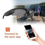 Hereta 4K HD WiFi Sports Camera Sunglasses