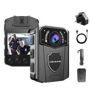 CAMMHD Z3 1440P Waterproof Body Camera with Audio