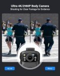 BOBLOV B4K5 4K Waterproof Body Camera with GPS