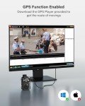 BOBLOV B4K5 4K Waterproof Body Camera with GPS