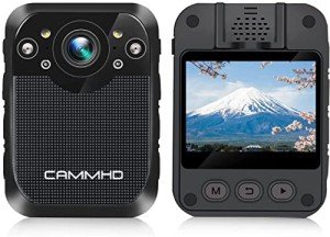 CAMMHD 1296P Night Vision Body Worn Camera