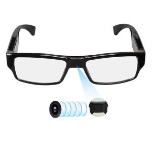 Hereta 1080P Spy Camera Glasses with 32GB Card