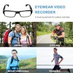 Hereta 1080P Spy Camera Glasses with 32GB Card