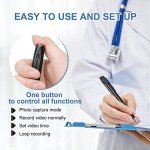 FINSUI 1080P Spy Pen Camera with 32GB SD Card