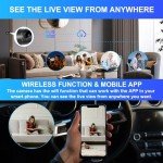 1080P WiFi Hidden Spy Camera with Motion Detection