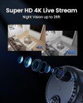 HYCENCY 4K Wireless Indoor Camera with App Control