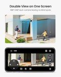 ZOSI 6MP Dual-Lens WiFi Outdoor CCTV Camera