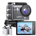 Jadfezy 1080P WiFi Action Camera with Accessories