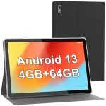 BYYBUO 10.1" Android 13 Tablet with Case