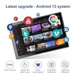 BYYBUO 10.1" Android 13 Tablet with Case